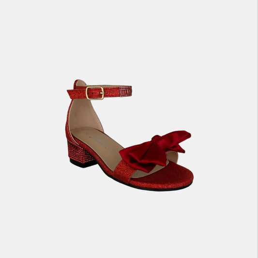 Natalie-65K Red Satin Kids