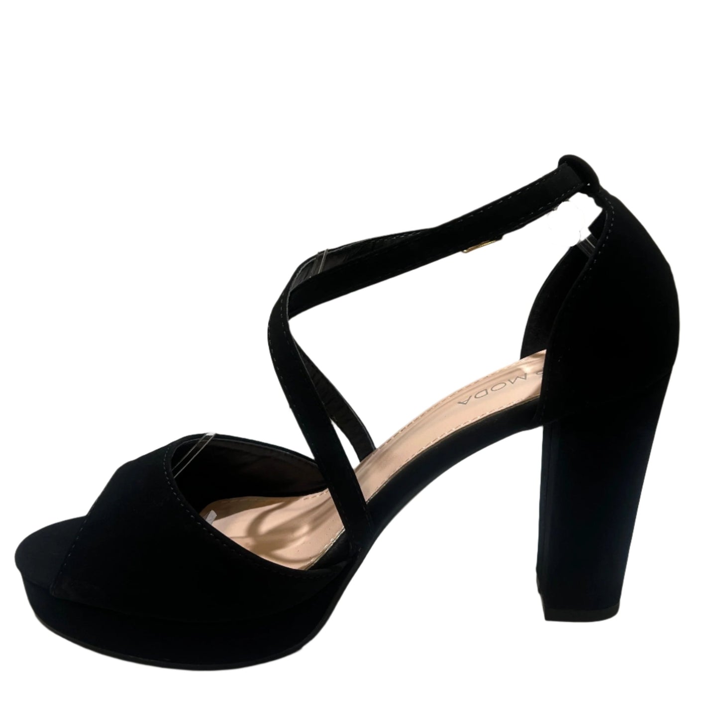 Asia-75 black nubuck