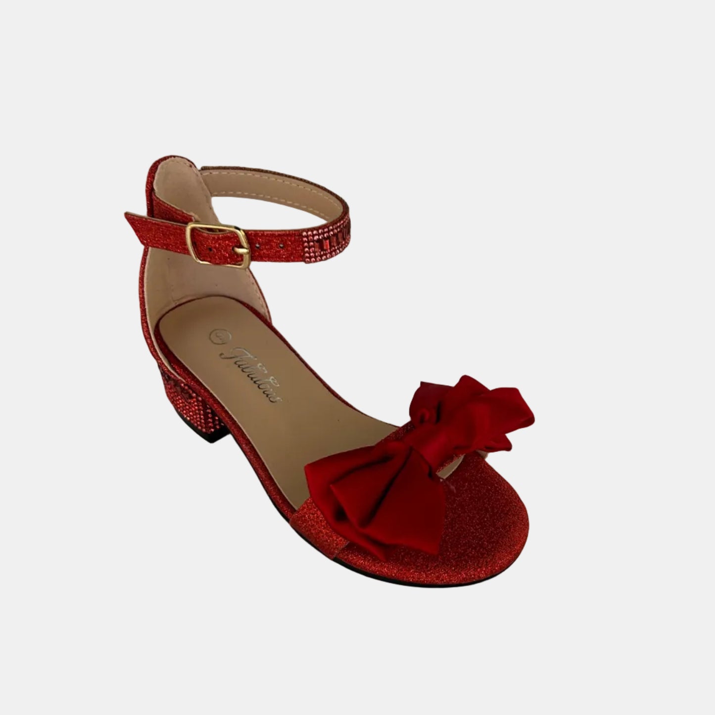 Natalie-65K Red Satin Kids