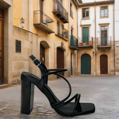 celeste-23 black pat