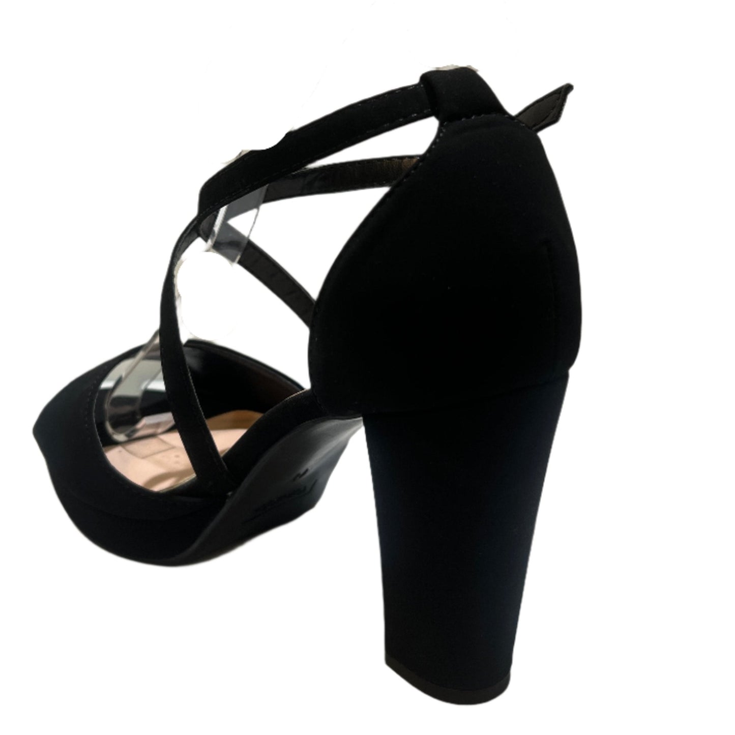 Asia-75 black nubuck