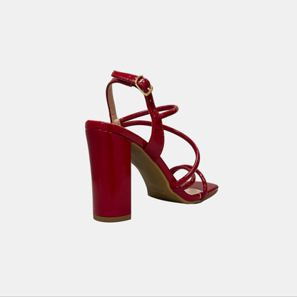 celeste-23 red pat