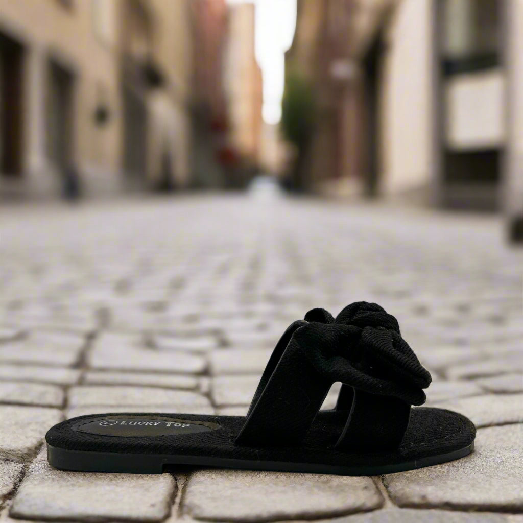 Zain-1k Black kids shoes