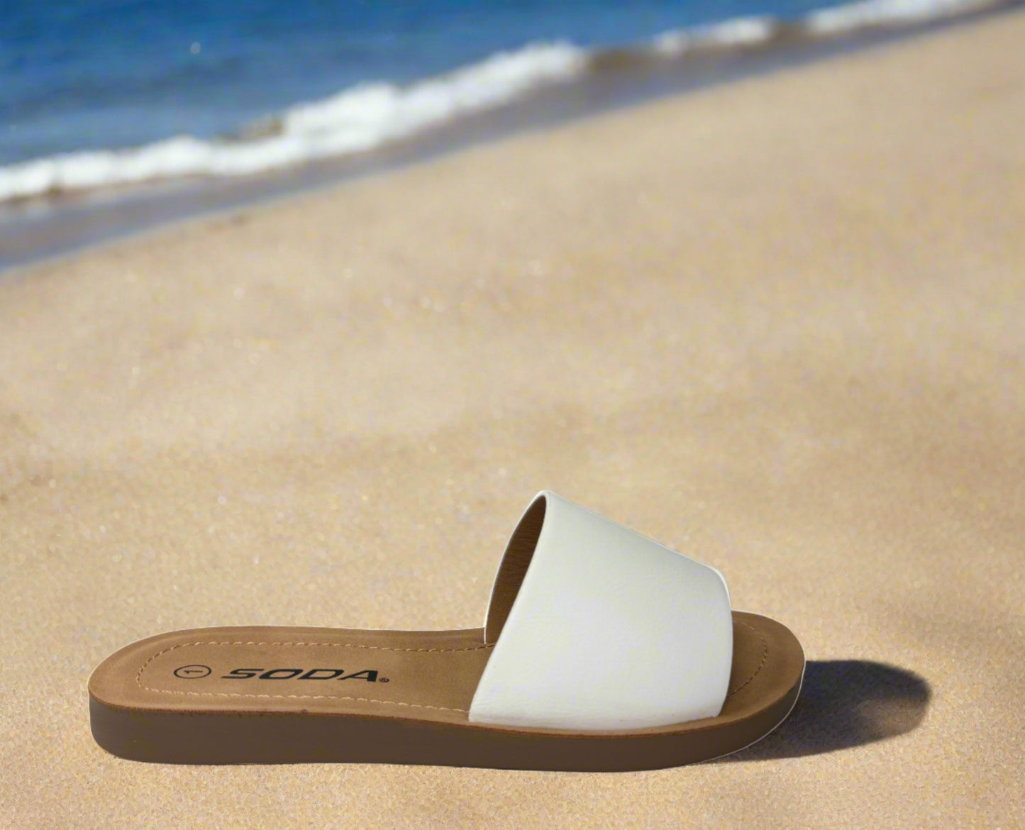 Efron-2s white pu kids shoes