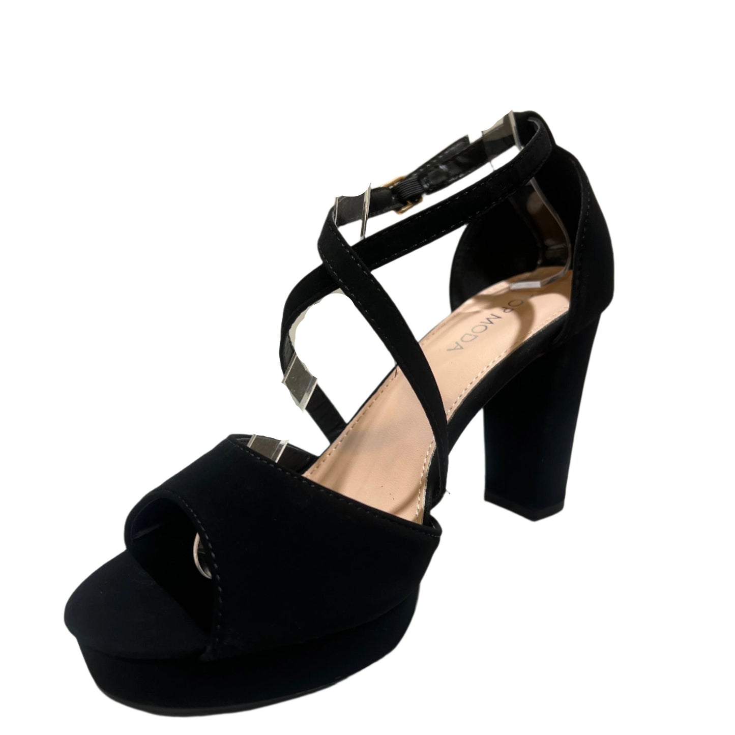 Asia-75 black nubuck