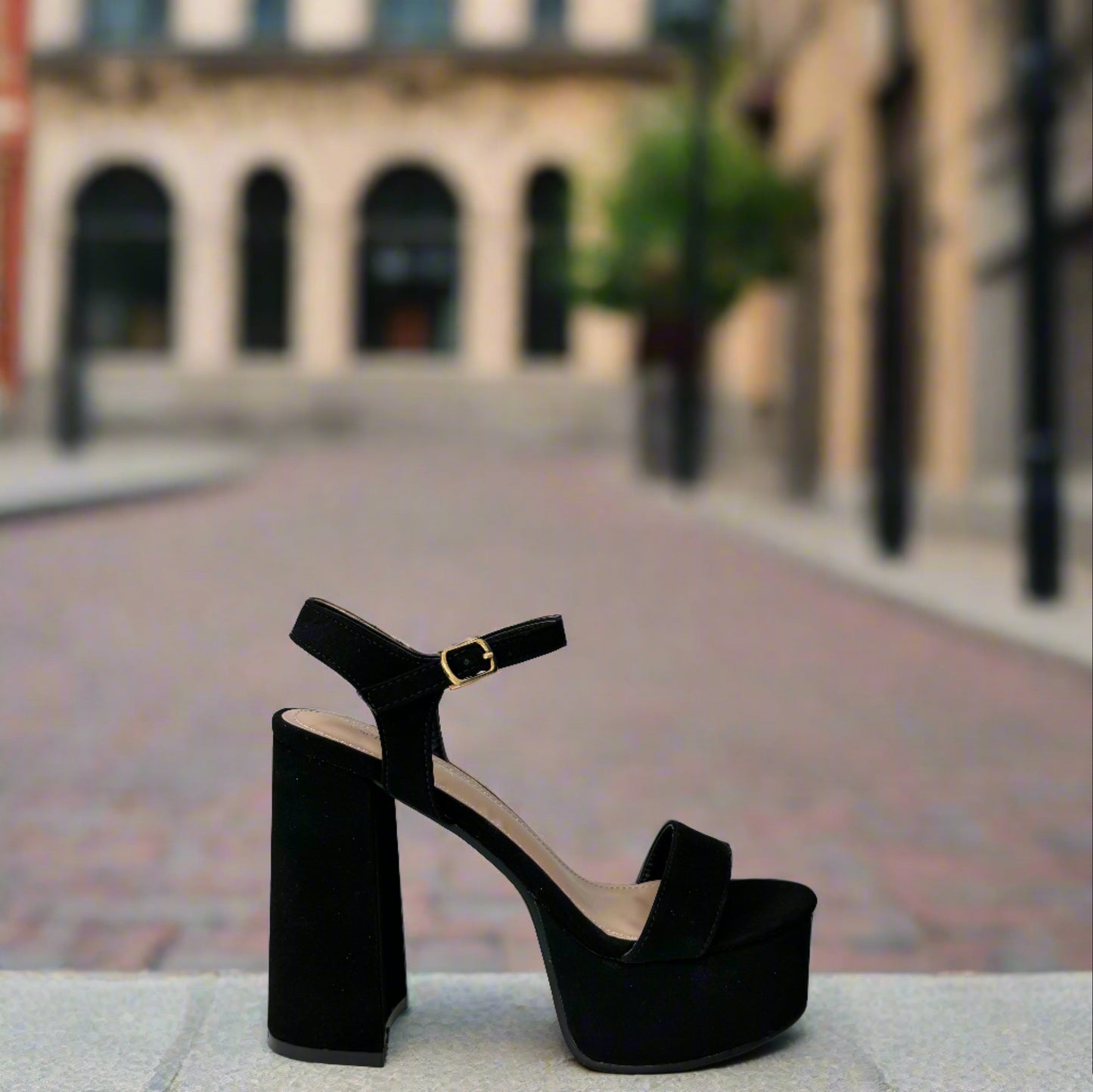 Jasmine-1 black nubuck