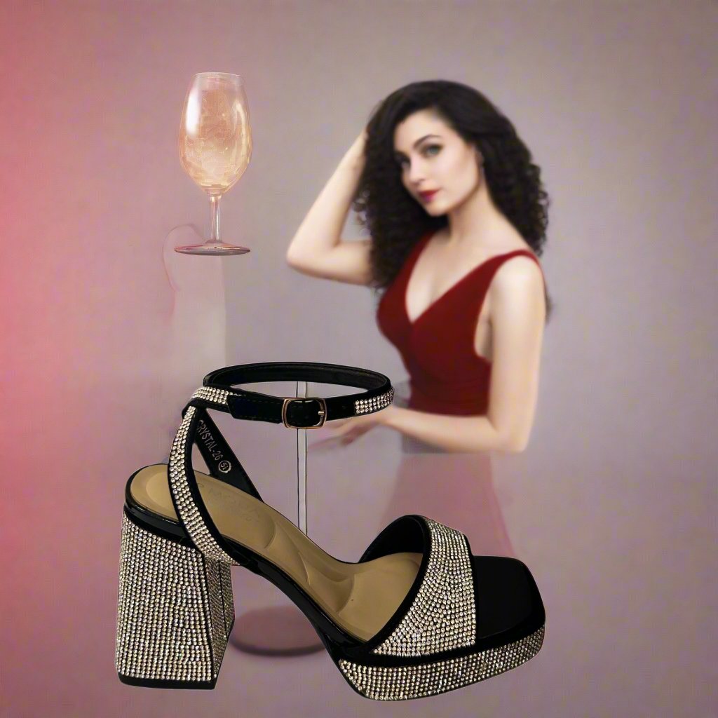 crystal-26 black pat