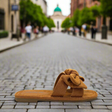 Zain-1k Tan  kids shoes