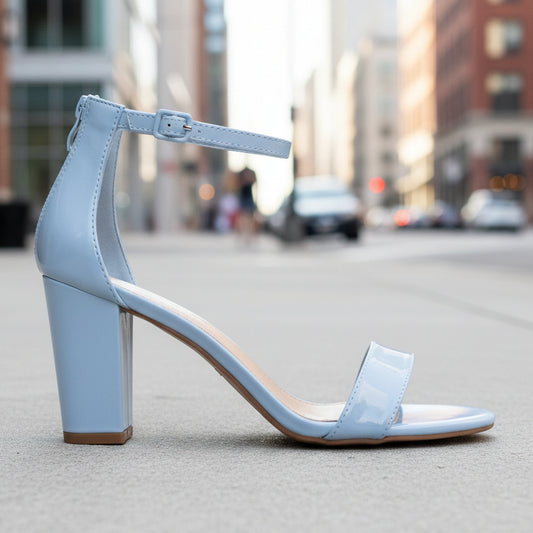 Hannah-1 Light Blue Pu