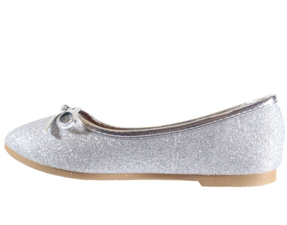 boho-1k silver kids shoes