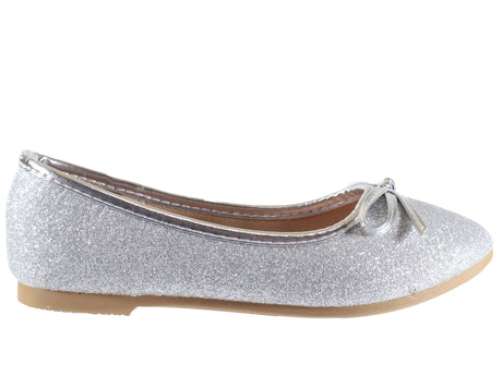 boho-1k silver kids shoes