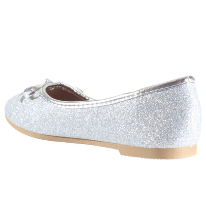 boho-1k silver kids shoes
