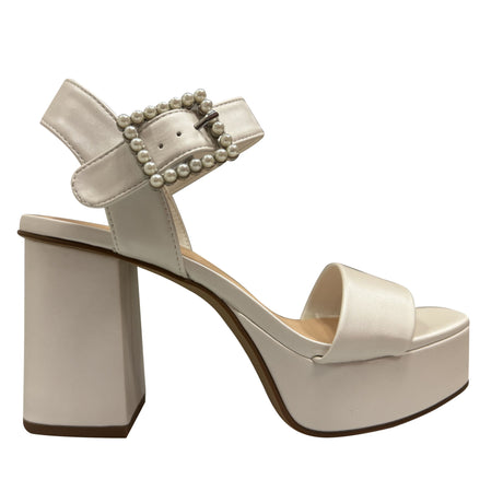 macey-s white satin