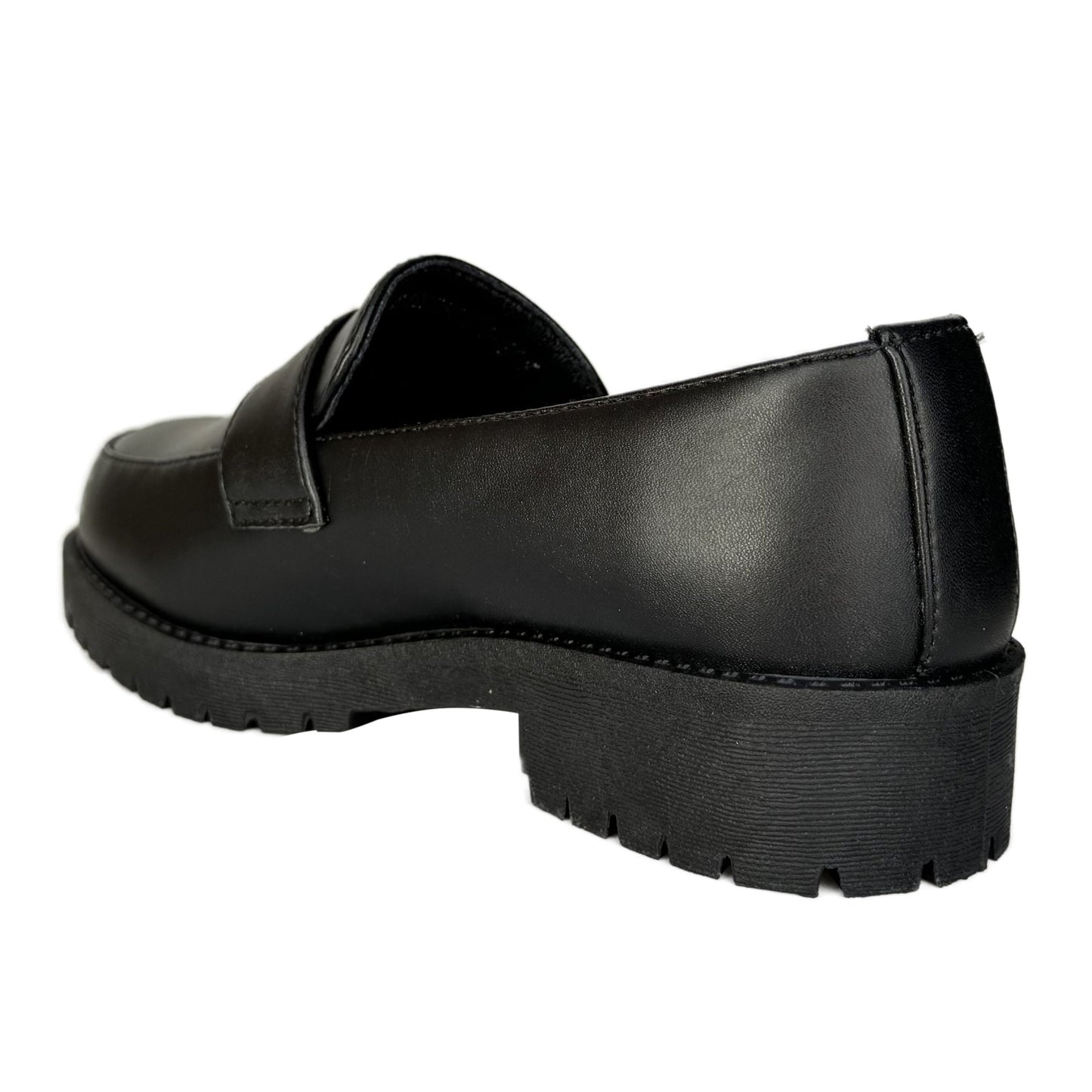 Kingsley-60K black pu kids shoes