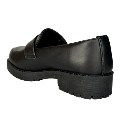 Kingsley-60K black pu kids shoes