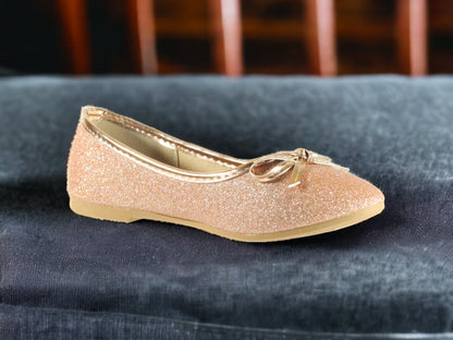boho-1k rose gold kids shoes