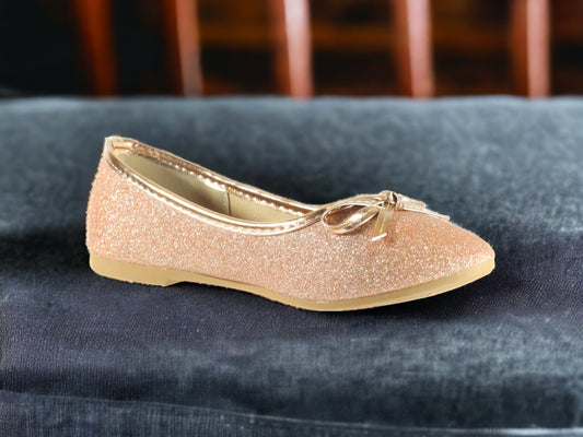 boho-1k rose gold kids shoes