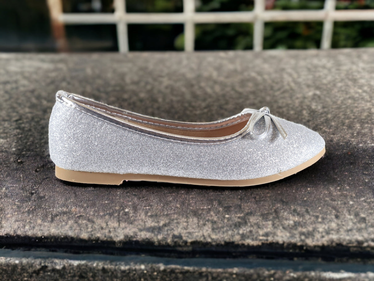 boho-1k silver kids shoes